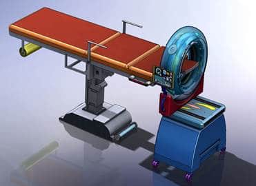 VEC’s Mobile Head CT System